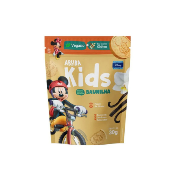 Biscoito sabor baunilha Aruba Kids 30g