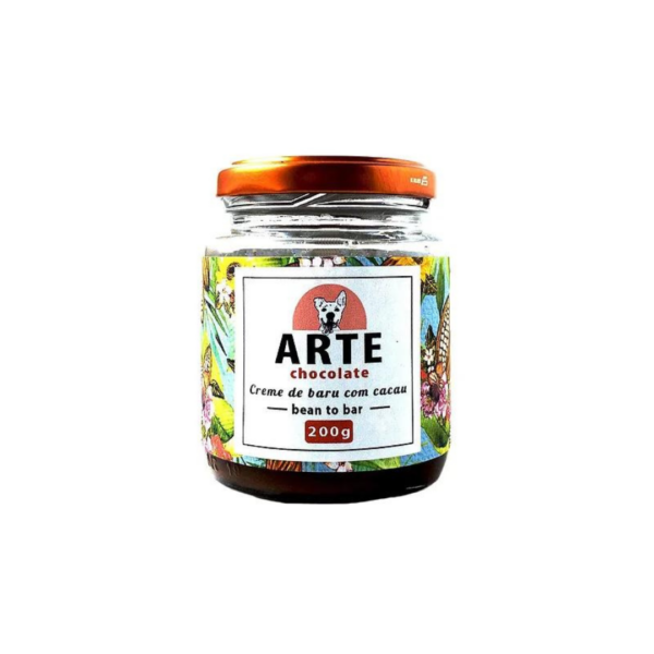 Creme de baru com cacau orgânico Arte Chocolate 200g