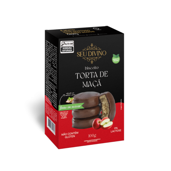 Biscoito torta de maçã Seu Divino 100g