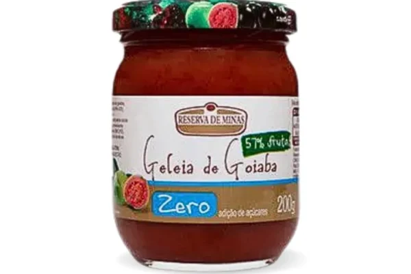 Geleia de Goiaba zero açúcar Reserva de Minas 200g