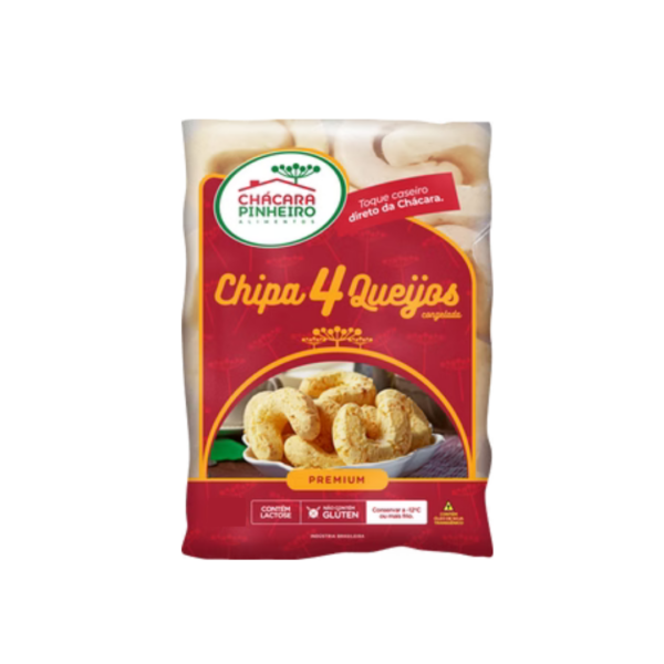 Chipa 4 queijos 40g Chácara Pinheiro 300g