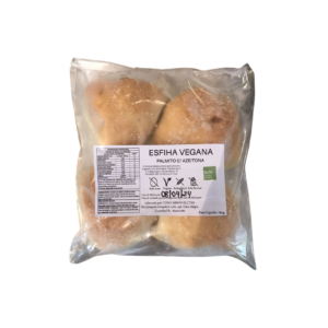 Esfiha vegana palmito com azeitona congelado Tudo Menos Glúten
